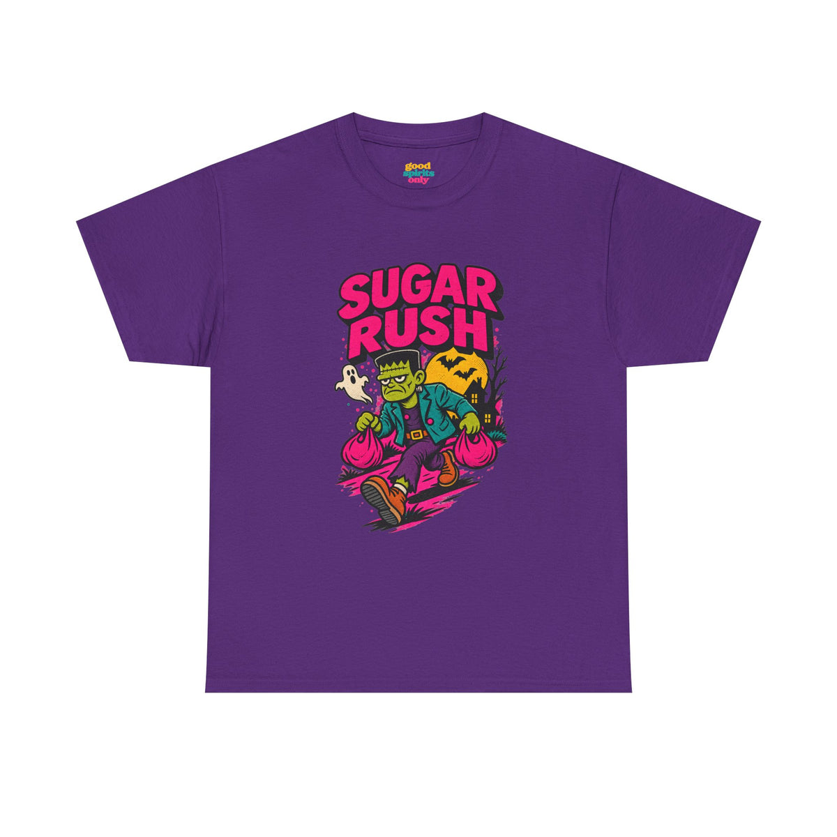 Sugar Rush Skateboard Graphic Tee | Retro Candy Monster T-Shirt