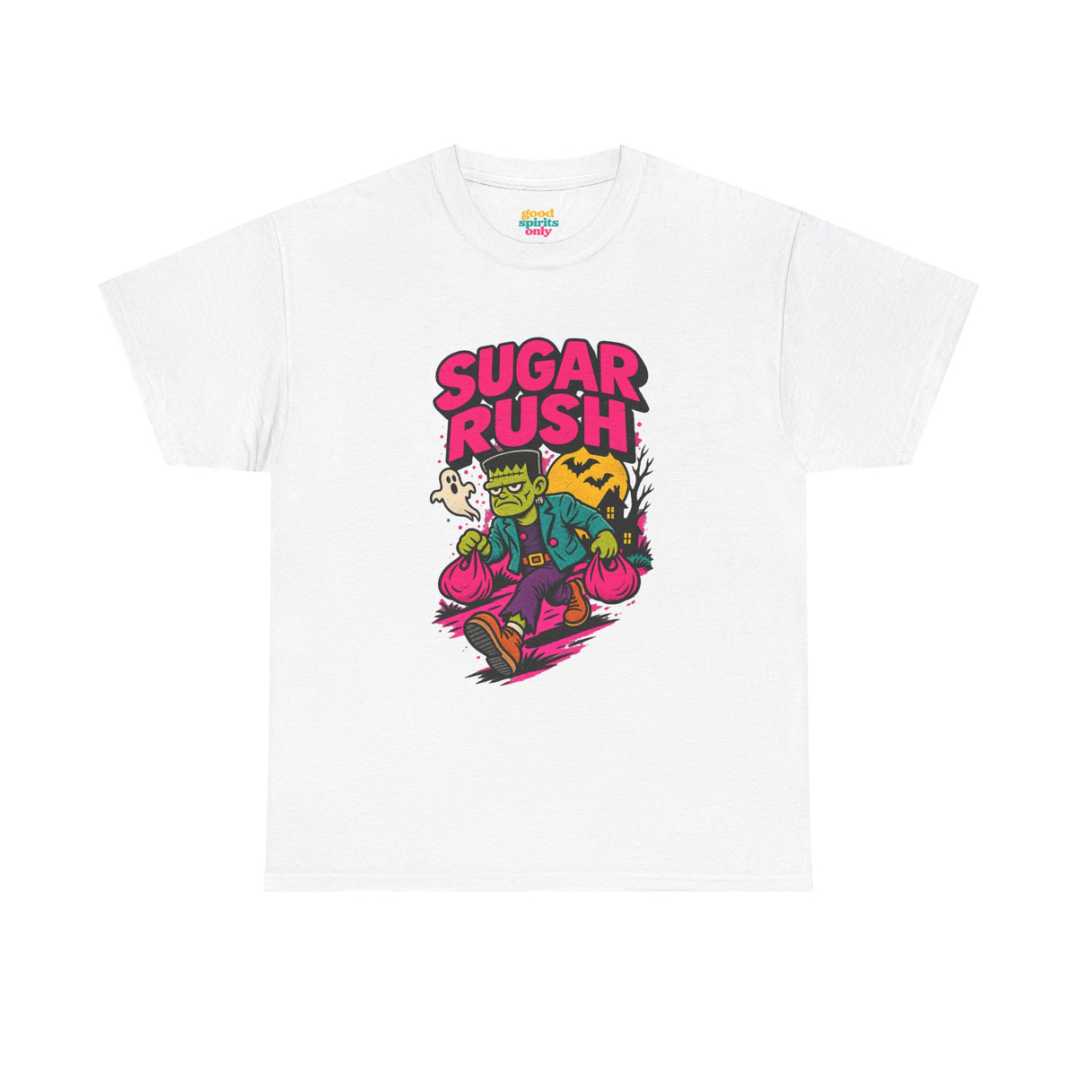 Sugar Rush Skateboard Graphic Tee | Retro Candy Monster T-Shirt