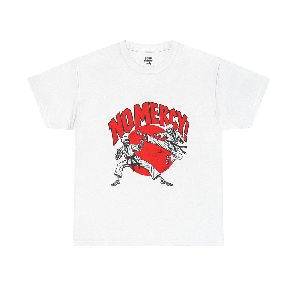No Mercy Ninja Fight Tee | Sword Duel Graphic T-Shirt